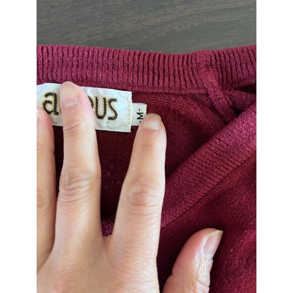 Bundle Of Four Mens Medium Sweaters Oak Meadow Golf Course Green Black Maroon - Picture 4 of 5